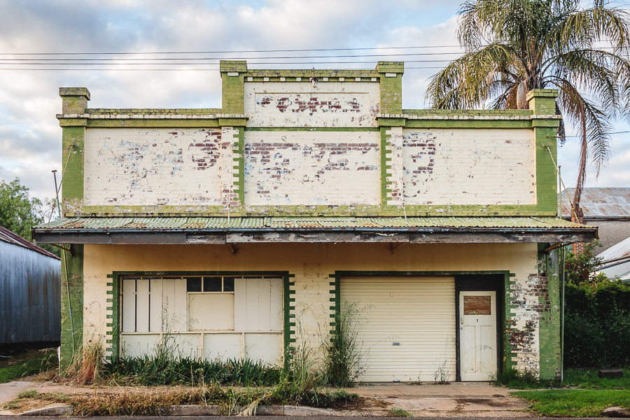 An old brick building in Woodstock, NSW